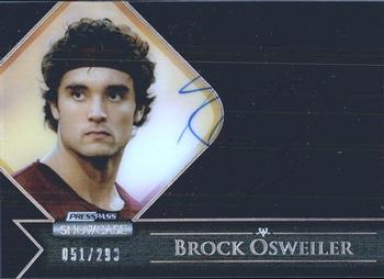 2012 Press Pass Showcase #SC-BO Brock Osweiler Front