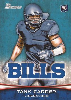2012 Bowman #108 Tank Carder Front