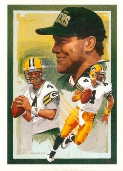 1994 Ted Williams Roger Staubach's NFL - Auckland Collection #AC1 Brett Favre Front