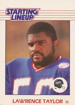 1988 Kenner Starting Lineup Cards #3599115050 Lawrence Taylor Front