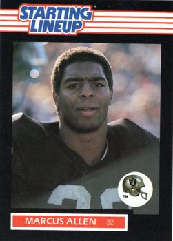 1989 Kenner Starting Lineup Cards #3992981010 Marcus Allen Front