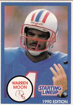 1990 Kenner Starting Lineup Cards #4852008010 Warren Moon Front