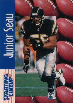 1997 Kenner Starting Lineup Cards #550362 Junior Seau Front