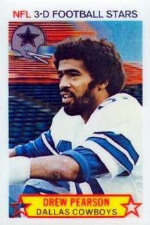 1980 Stop-N-Go #21 Drew Pearson Front