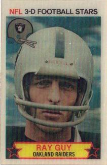 1980 Stop-N-Go #48 Ray Guy Front