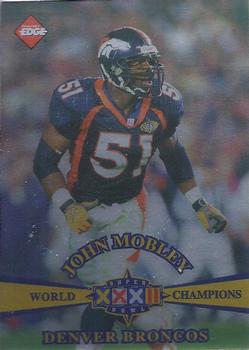 1998 Collector's Edge Super Bowl XXXII - Silver #10 John Mobley Front