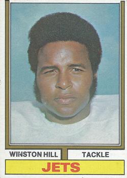 1974 Topps Parker Brothers Pro Draft #15 Winston Hill Front