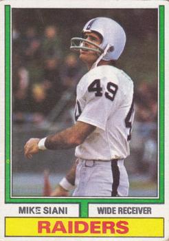 1974 Topps Parker Brothers Pro Draft #39 Mike Siani Front