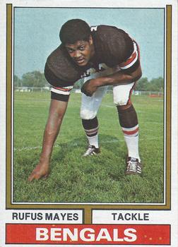 1974 Topps Parker Brothers Pro Draft #61 Rufus Mayes Front