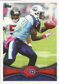 2012 Topps #103 Damian Williams Front