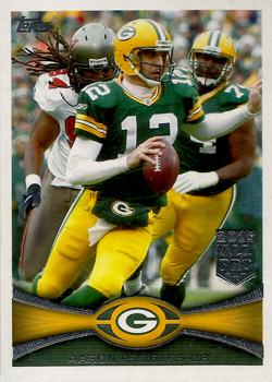 2012 Topps #1 Aaron Rodgers Front