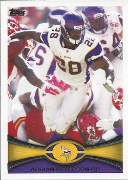 2012 Topps #200 Adrian Peterson Front