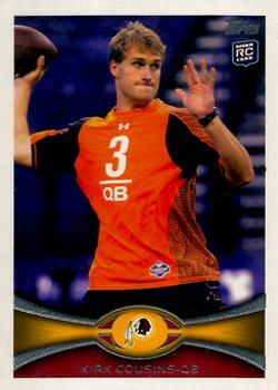 2012 Topps #326 Kirk Cousins Front