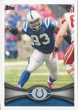 2012 Topps #353 Dwight Freeney Front