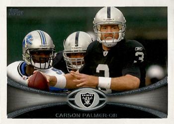 2012 Topps #75 Carson Palmer Front