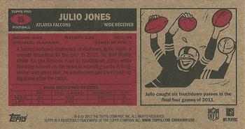 2012 Topps - 1965 Mini #85 Julio Jones Back