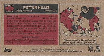 2012 Topps - 1965 Mini #99 Peyton Hillis Back