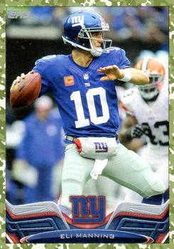 2012 Topps - Camo #300 Eli Manning Front