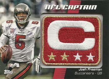 2012 Topps - NFL Captains Patches #NCP-JF Josh Freeman Front