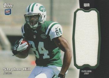 2012 Topps - Rookie Relic Jumbos #RJR-SH Stephen Hill Front