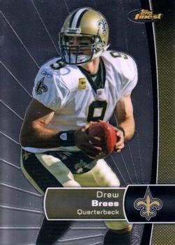 2012 Finest #30 Drew Brees Front