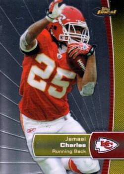 2012 Finest #59 Jamaal Charles Front