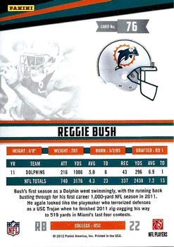 2012 Panini Rookies & Stars #76 Reggie Bush Back
