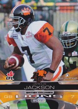 2009 Extreme Sports CFL #1 Jarious Jackson Front
