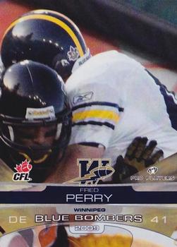 2009 Extreme Sports CFL #89 Fred Perry Front