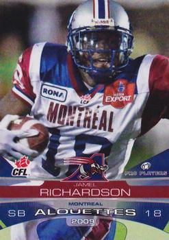 2009 Extreme Sports CFL #154 Jamel Richardson Front