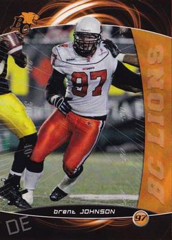 2008 Extreme Sports CFL #20 Brent Johnson Front