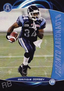 2008 Extreme Sports CFL #29 Dominique Dorsey Front