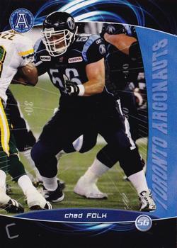 2008 Extreme Sports CFL #32 Chad Folk Front
