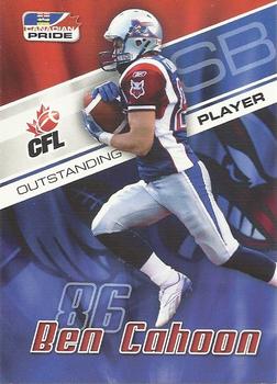 2007 Extreme Sports CFL #2 Ben Cahoon Front