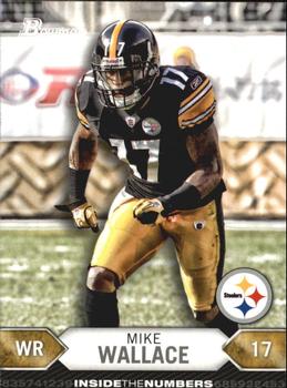 2012 Bowman - Inside the Numbers #ITN-MW Mike Wallace Front