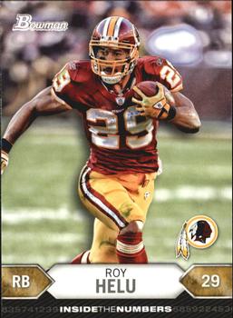 2012 Bowman - Inside the Numbers #ITN-RH Roy Helu Front