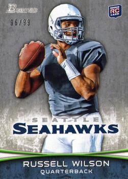 2012 Bowman - Silver #116 Russell Wilson Front