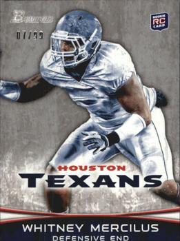 2012 Bowman - Silver #148 Whitney Mercilus Front
