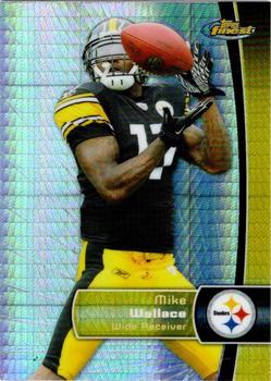 2012 Finest - Prism Refractors #35 Mike Wallace Front
