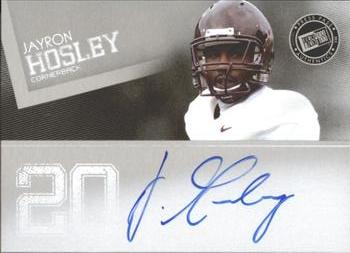2012 Press Pass - Autographs Silver #PPS-JH2 Jayron Hosley Front