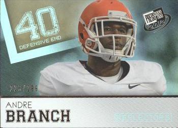 2012 Press Pass - Reflectors #4 Andre Branch Front