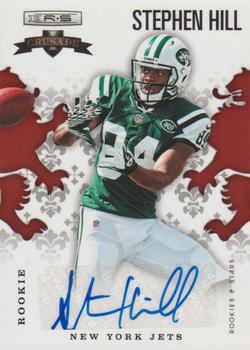 2012 Panini Rookies & Stars - Rookie Crusade Autographs Red #18 Stephen Hill Front