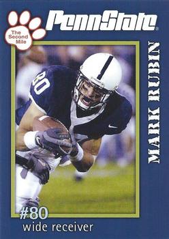 2005 The Second Mile Penn State Nittany Lions #NNO Mark Rubin Front