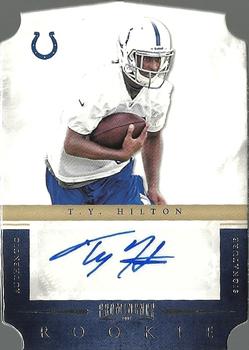 2012 Panini Prominence #215 T.Y. Hilton Front