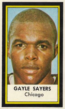 1971-72 Dell Photos #NNO Gale Sayers Front