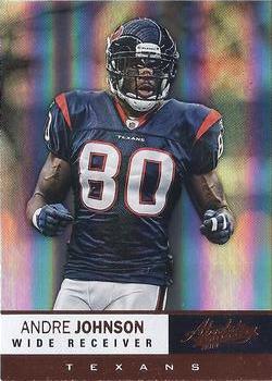 2012 Panini Absolute #16 Andre Johnson Front