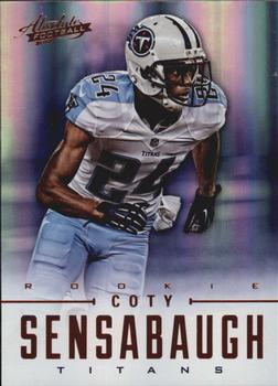 2012 Panini Absolute #119 Coty Sensabaugh Front