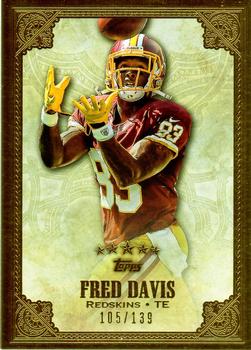 2012 Topps Five Star #58 Fred Davis Front