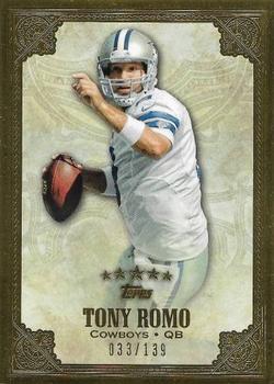 2012 Topps Five Star #66 Tony Romo Front