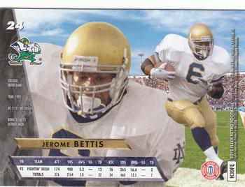 2012 Fleer Retro Ultra #24 Jerome Bettis Back